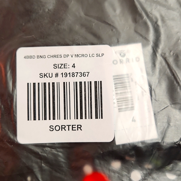 ❤️NWT VINTAGE TORRID LINGERIE WIRELESS BABYDOLL CHEMISE CHERRY PRINT STRAPPY - Picture 6 of 14